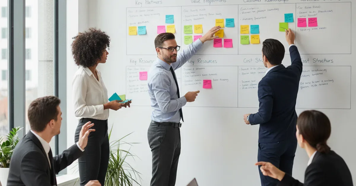 Business Model Canvas: как заполнить 9 блоков (пример для IT-стартапа)
