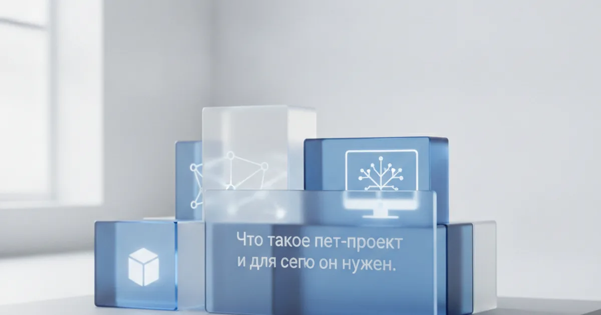 Что такое пет-проект и для чего он нужен