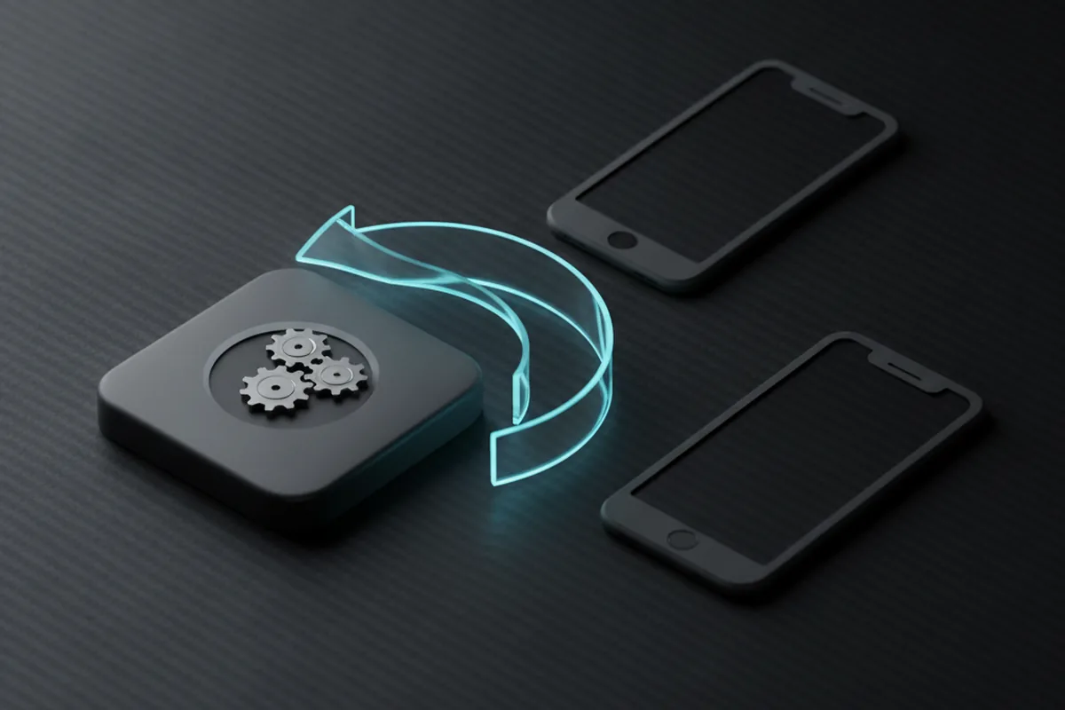 Схема интеграции Go-модуля в мобильное приложение через Gomobile bind