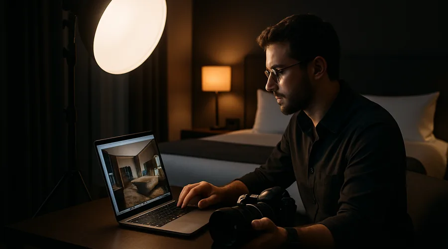 Создание фотоконтента и текстов для сайта гостиницы