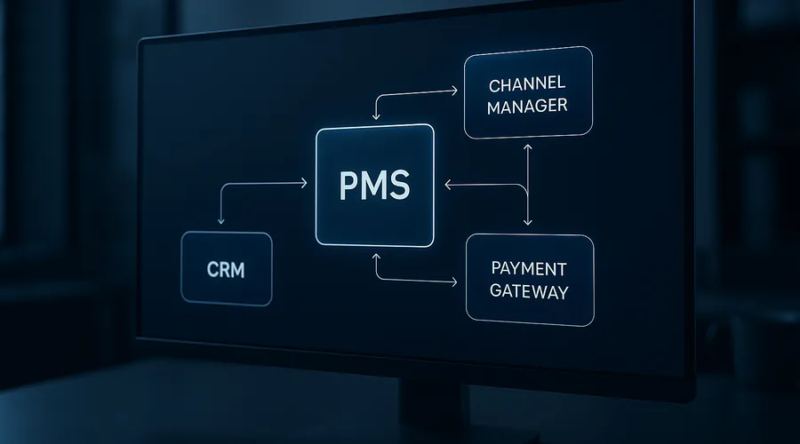 Интеграции сайта отеля с PMS, менеджером каналов, CRM и платёжным шлюзом