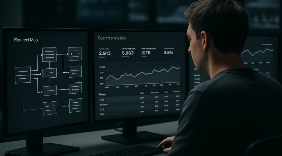 SEO-миграция при редизайне сайта: чек-лист и контроль трафика