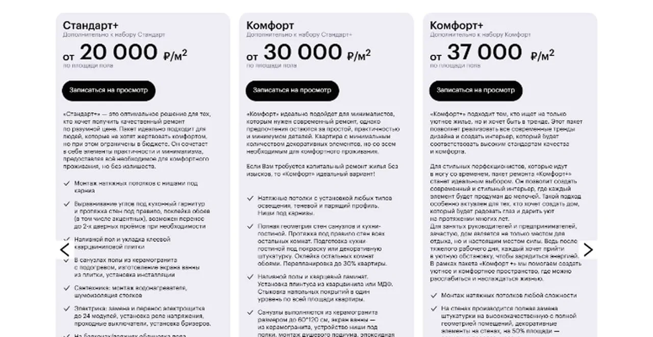 Прозрачные пакеты и цены