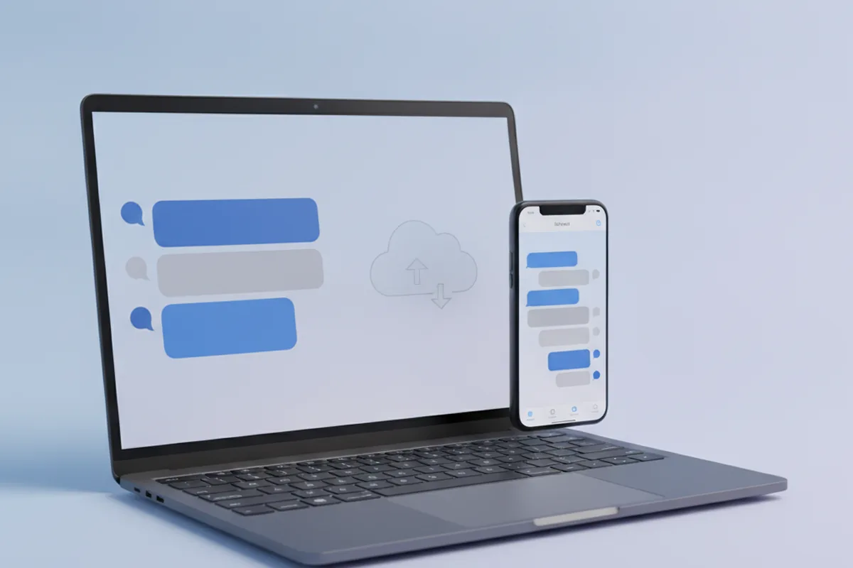 Синхронизация перенесённой переписки между компьютером и смартфоном в Telegram