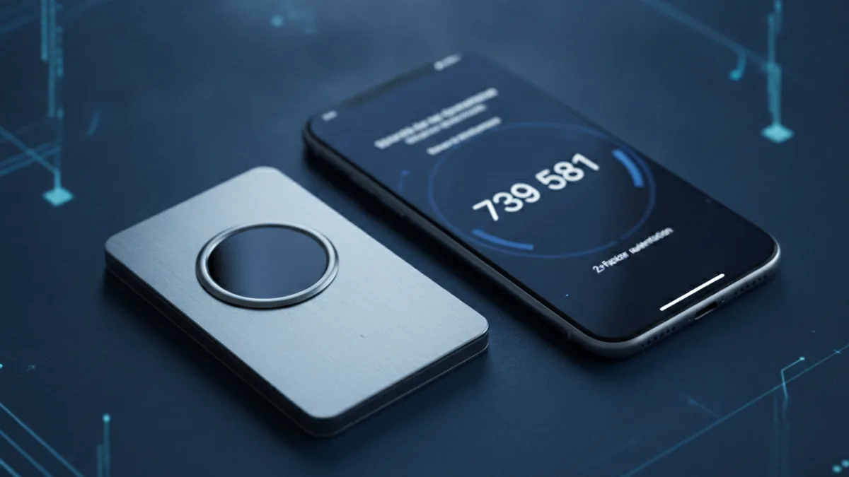 Аппаратный криптокошелёк и смартфон с кодом двухфакторной аутентификации — защита цифровых активов