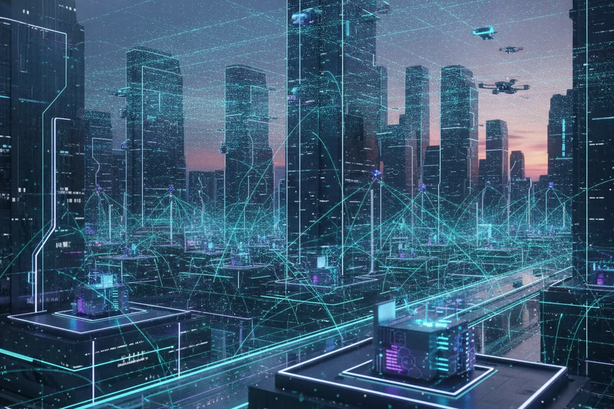 Тренды интернета вещей 2026: умный город с edge-вычислениями и сетью подключённых устройств