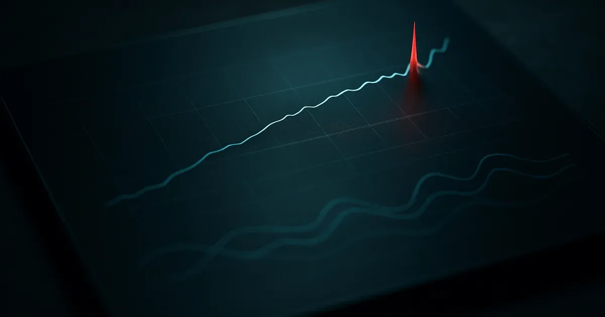 Визуализация метрик нагрузочного теста: точка насыщения и рост latency