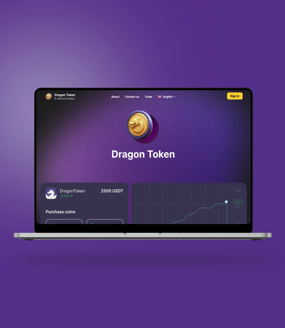 Криптоплатформа купли-продажи токена: кейс разработки — обложка кейса