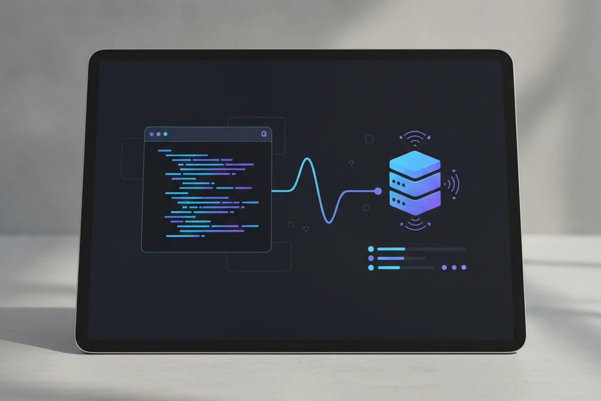 Архитектура real-time-обновлений: React-компонент через хук получает данные от сервера по WebSocket-соединению