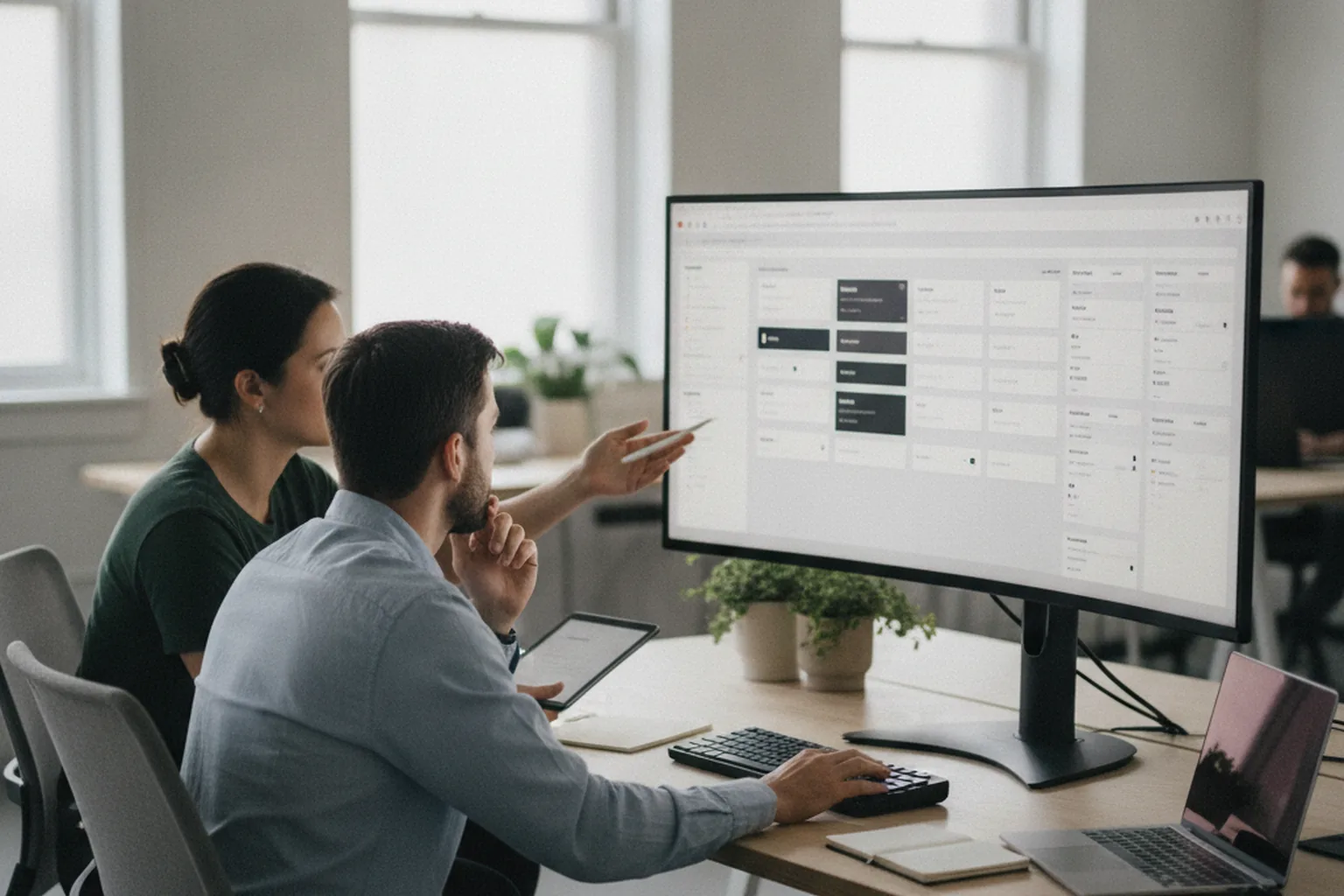 Передача макетов в разработку: дизайнер и разработчик разбирают UI-компоненты и спецификации дизайн-системы