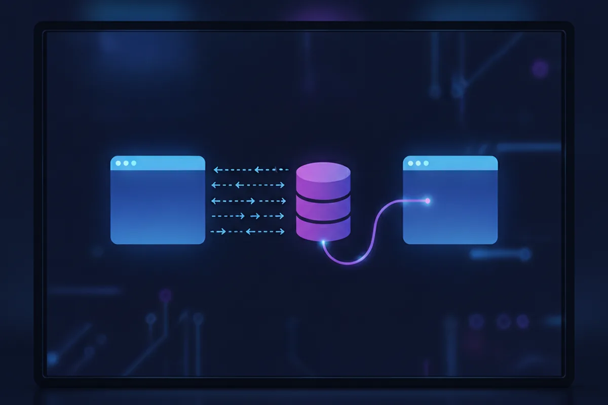 Сравнение HTTP-polling и WebSocket: повторные запросы против одного постоянного соединения